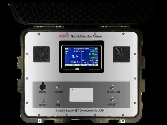 تستر Kstone KS30-3 SF6: تشخیص رطوبت، خلوص و SO2 دقیق برای تعمیر و نگهداری تجهیزات برق